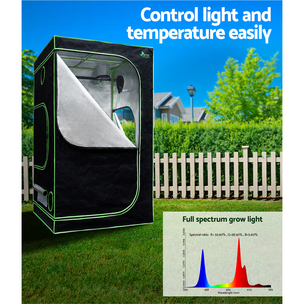 Greenfingers Grow Tent 2200W LED Grow Light Hydroponics Kits System 1.2x1.2x2M