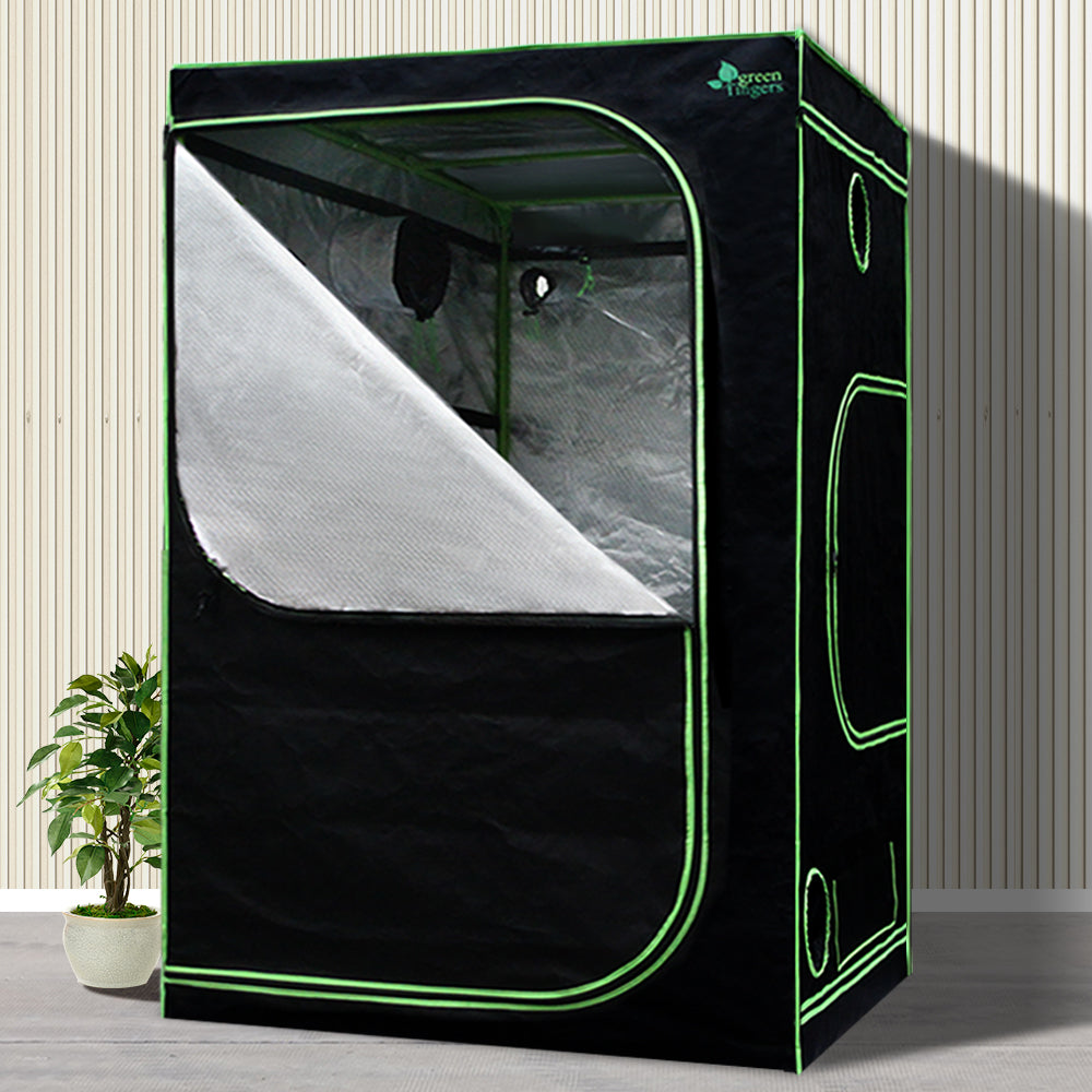 Greenfingers Grow Tent 1000W LED Grow Light 150X150X200cm Mylar 6" Ventilation