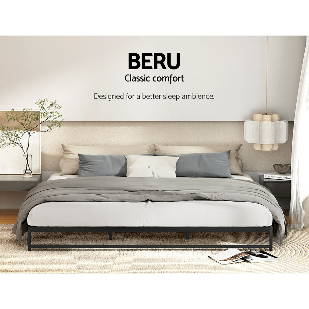 Artiss Bed Frame King Size Metal BERU
