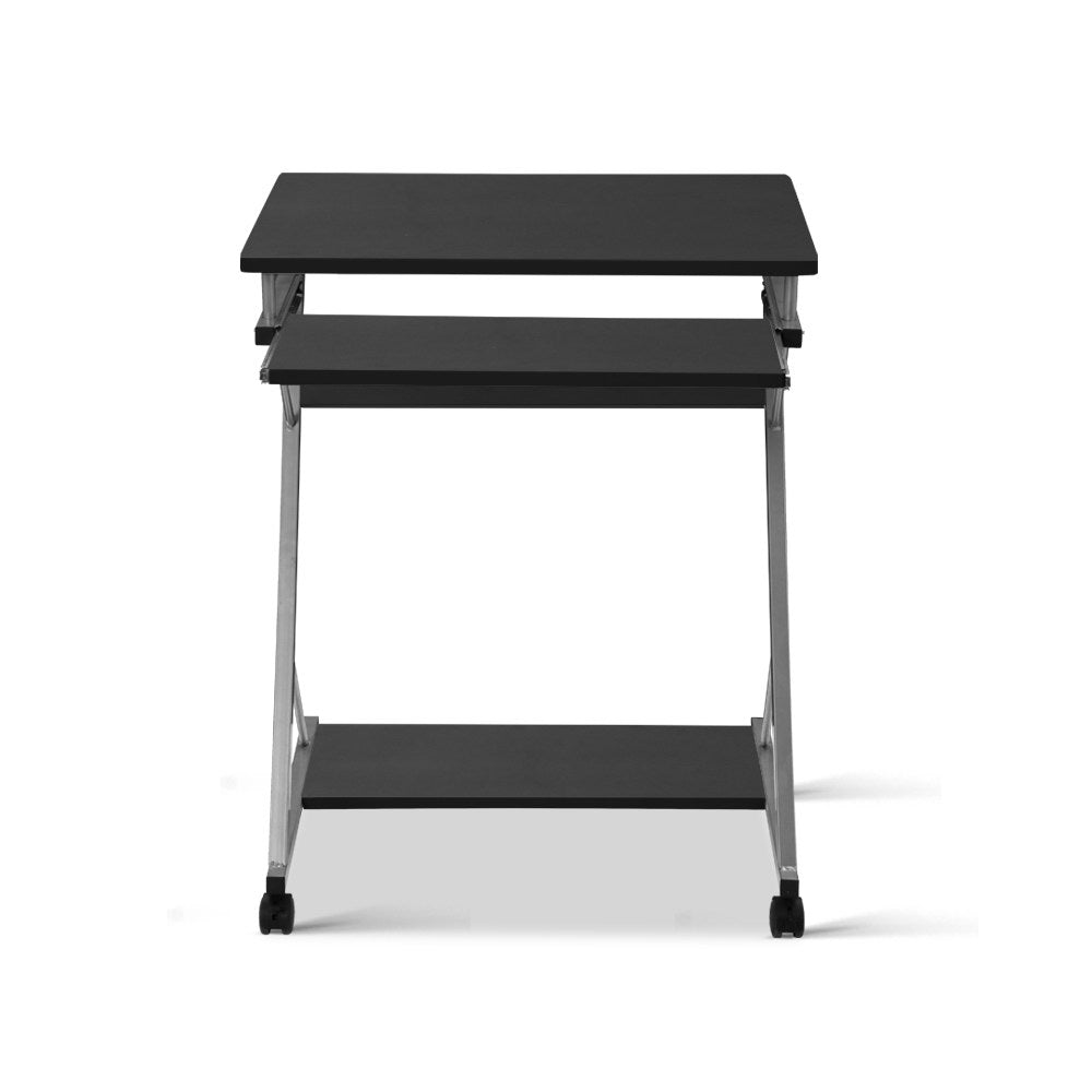 Artiss Computer Desk Keyboard Tray Shelf Black 60CM