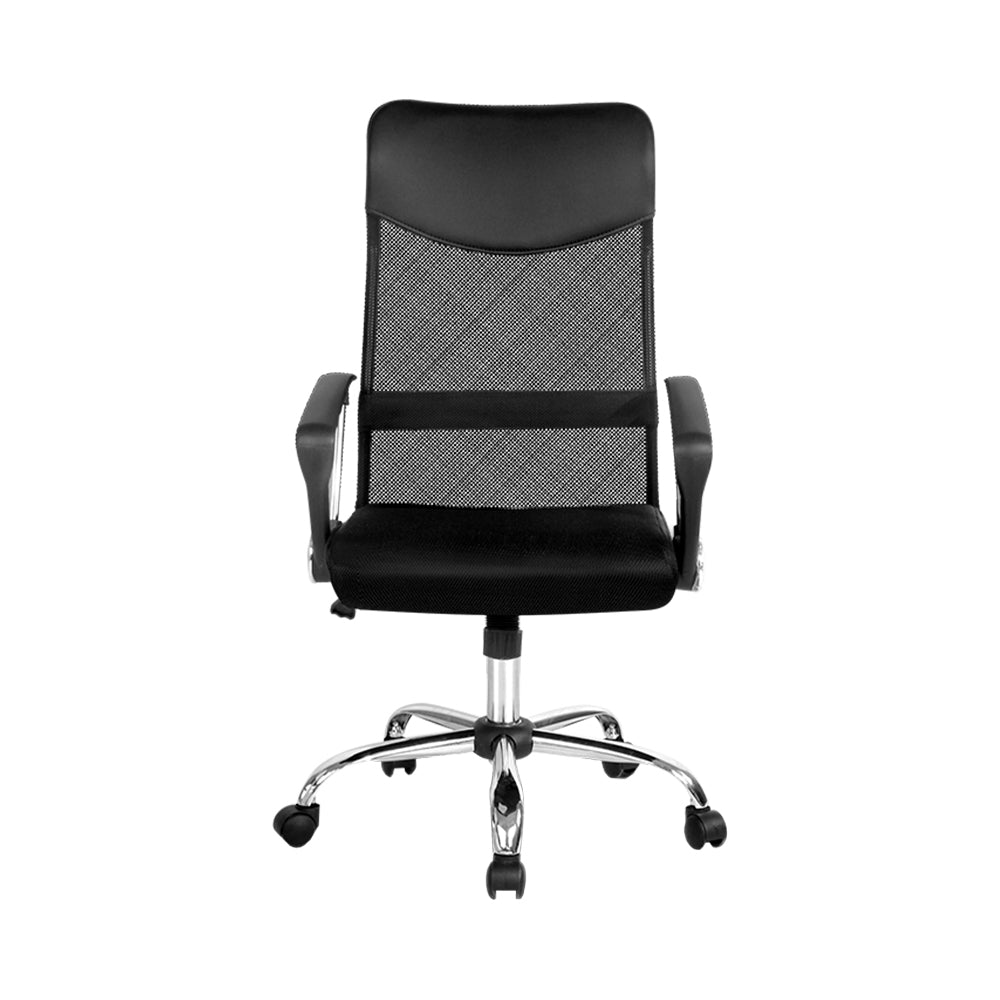 Artiss Mesh Office Chair High Back Black